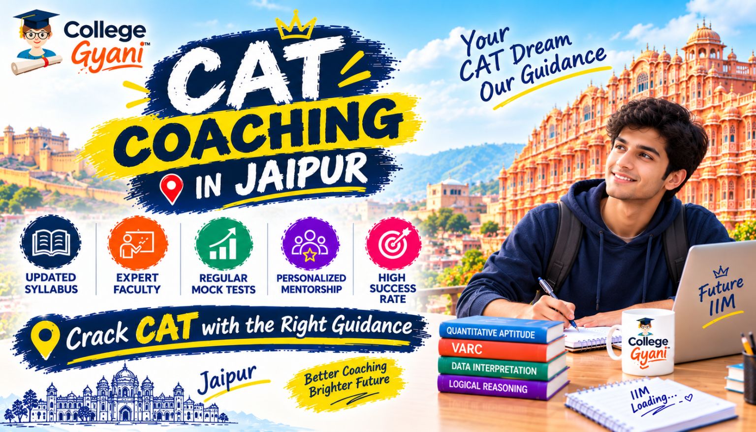 CAT Coaching in Jaipur for MBA Entrance Exams